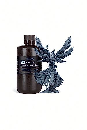 ELEGOO 8K Standart Fotopolimer Reçine Uzay Grisi - 1Kg