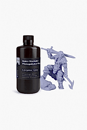 ELEGOO Suda Yıkanabilir Reçine Seramik Gri