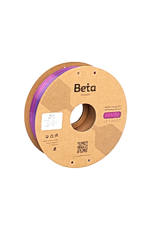 PLA-Mystic Silk Filament Rose Red Purple Silver