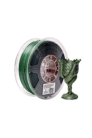 PLA-Silk Mystic Filament Gold-Green-Black